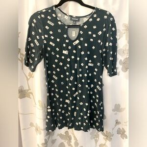 ModCloth keyboard shirt - size small